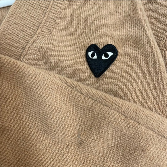 comme des garçons medium button down sweater🤎 - Picture 4 of 4